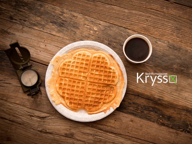 Kaffe og vaffel